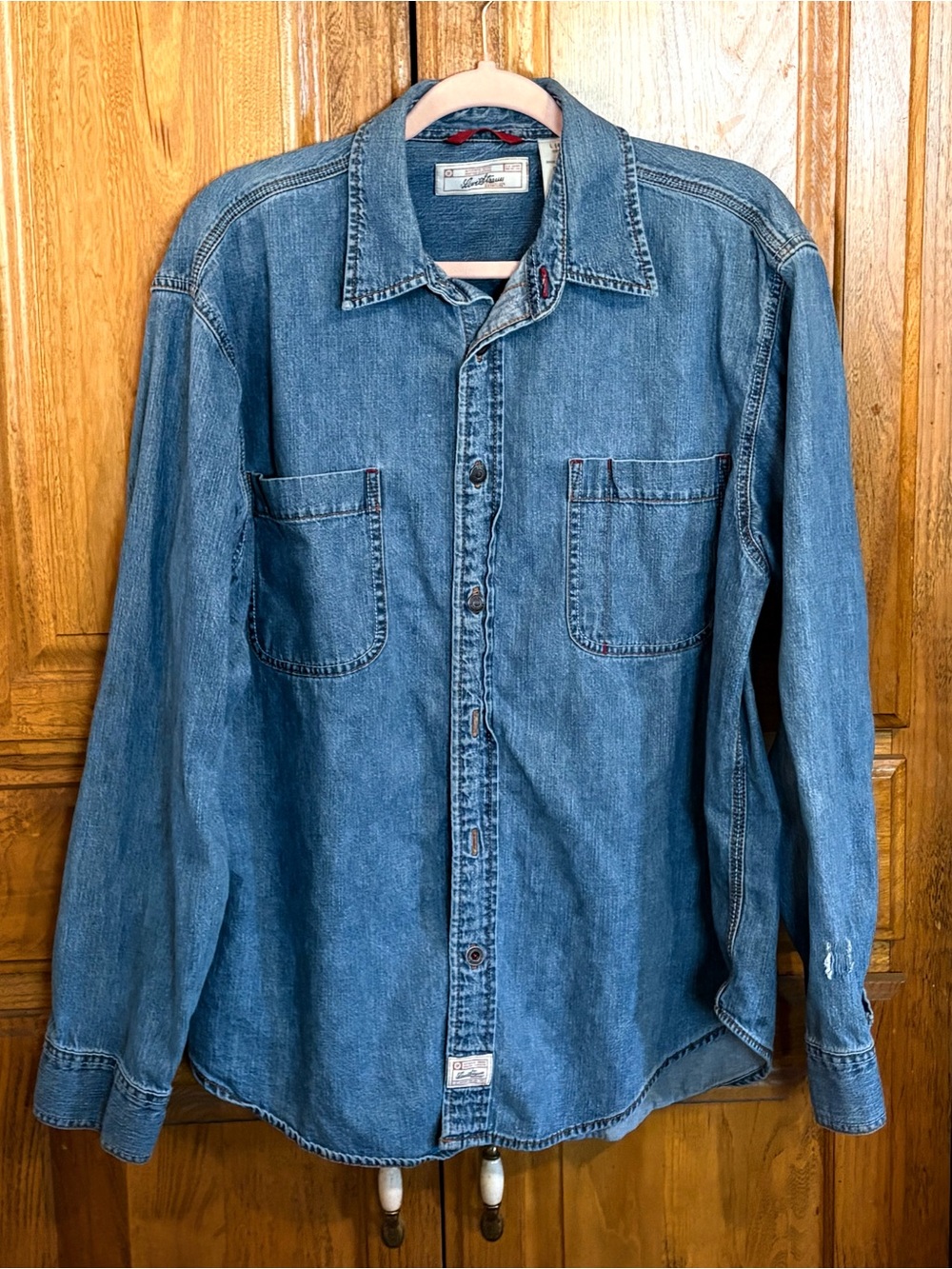 Levi's Men's Denim Button-Up Shirt Large
